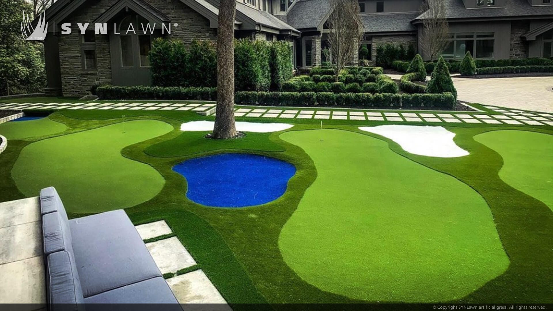 SYNLawn-Atlanta-Georgia-Jones-Residential-Frontyard-Putting-Green-01